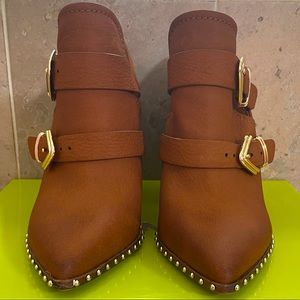 Gianni Bini Decie Western Studded Booties Size 7